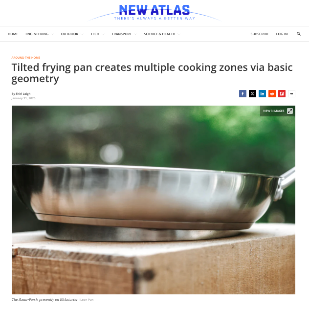 New Atlas Raved iLean-Pan